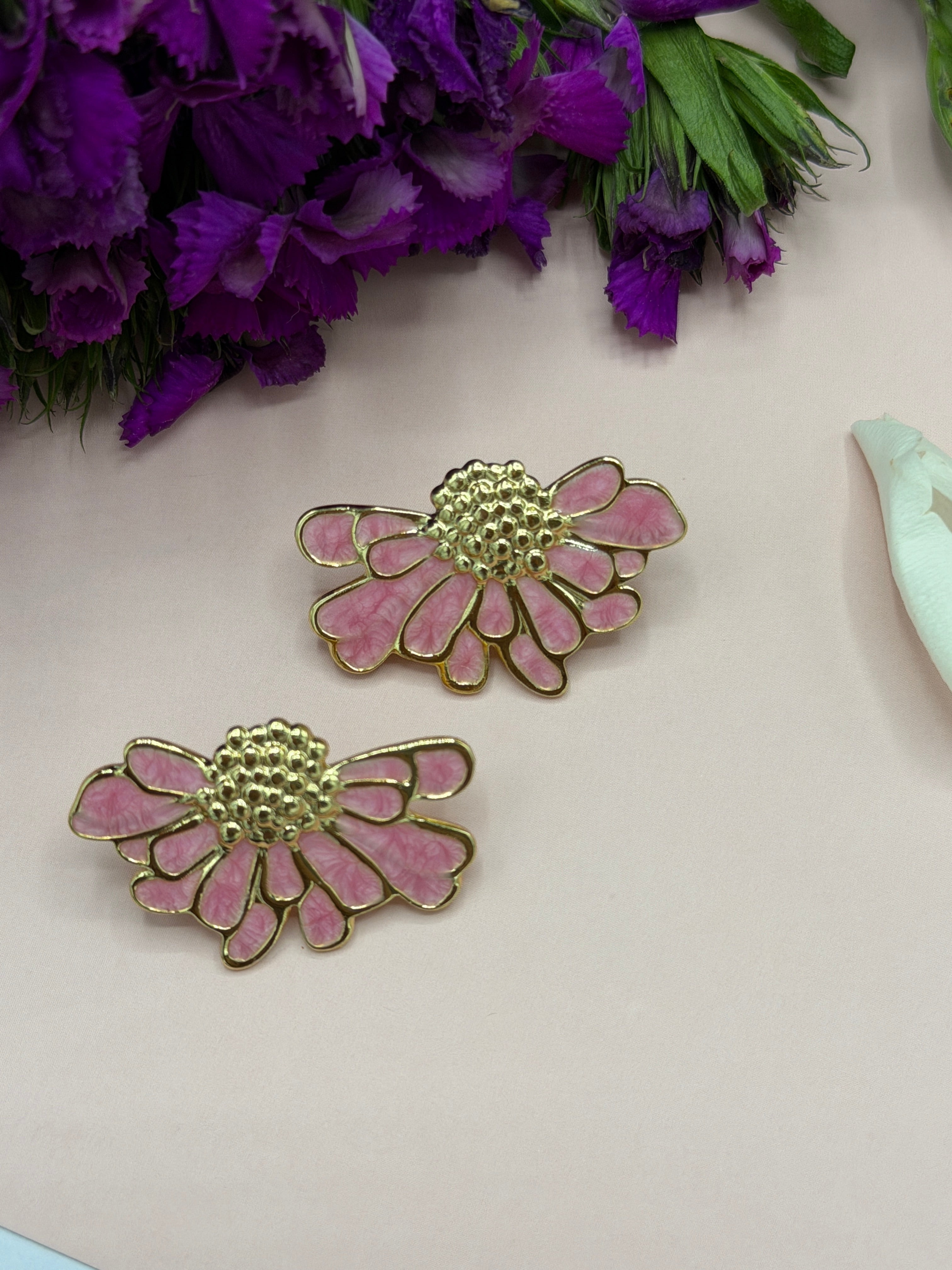 BOUCLE D'OREILLE DAHLIA